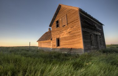 çiftlik evi saskatchewan Kanada terk