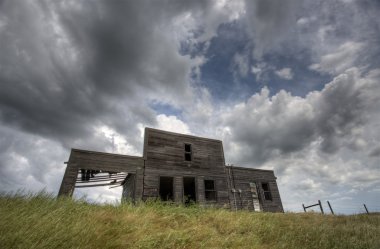 çiftlik evi saskatchewan Kanada terk