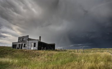 çiftlik evi saskatchewan Kanada terk