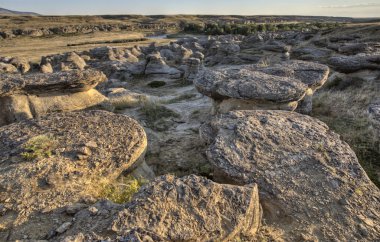 Badlands alberta Kanada hoodoo