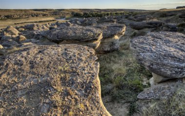 Badlands alberta Kanada hoodoo