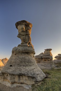 Badlands alberta Kanada hoodoo