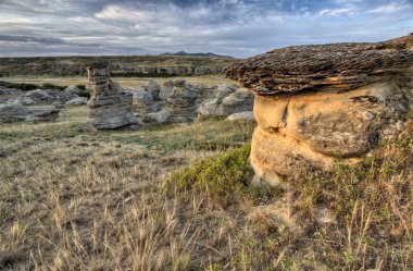 Badlands alberta Kanada hoodoo