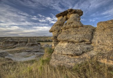 Badlands alberta Kanada hoodoo