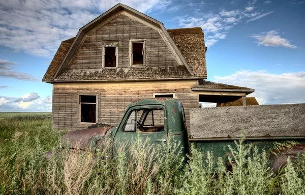 Vintage fattoria camion — Foto Stock