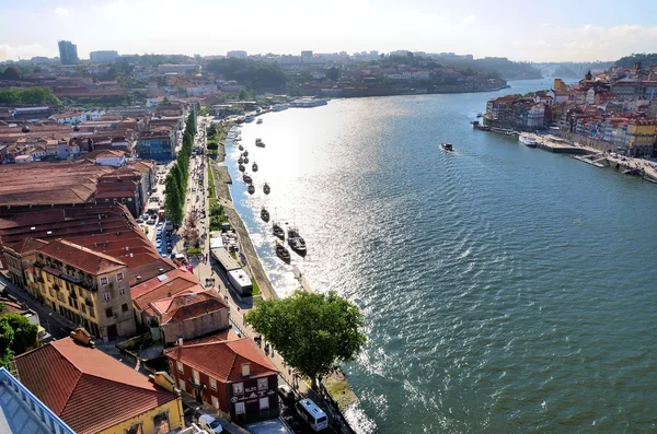 Gli argini del fiume Douro — Foto Stock