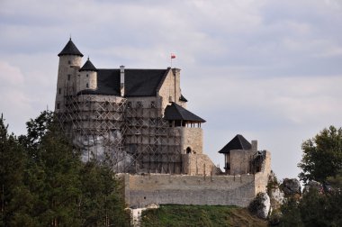 Castle of Bobolice, Poland clipart