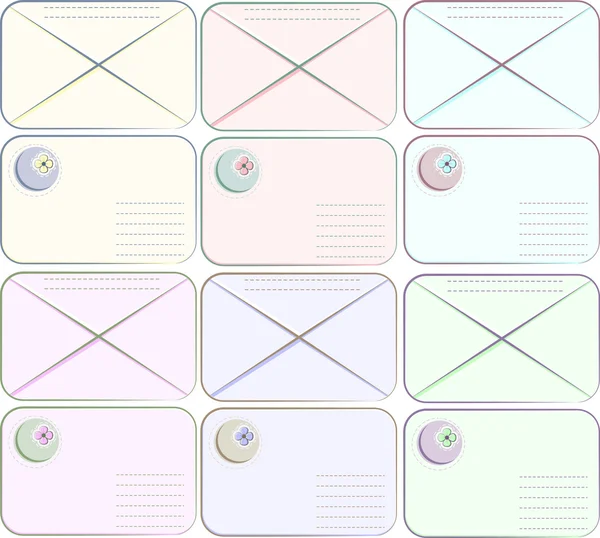 Enveloppe (courrier ) — Image vectorielle