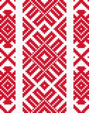 Ethnic slavic seamless pattern#9 clipart
