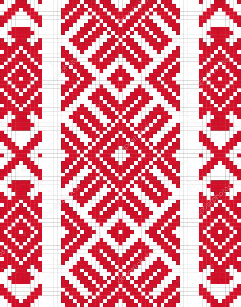 Ethnic slavic seamless pattern#9