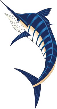 Blue Marlin clipart