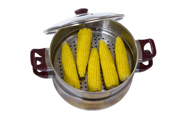 Cooking Corn — Stock Photo, Image