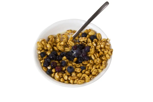 Blueberry Cereal — Stock Photo, Image