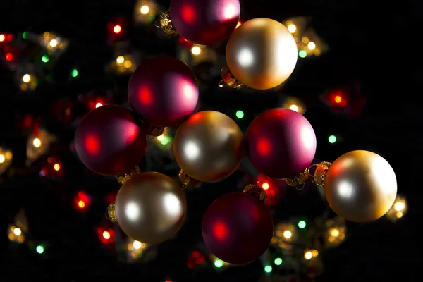 Bolas de Navidad abstractas —  Fotos de Stock