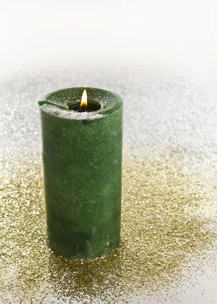 Праздничная свеча - Вертикаль — стоковое фото