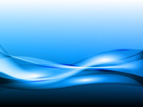 Stiliserade vattenvågor, vektor — Stock vektor