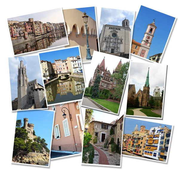 Travel photographs collage — Stock Photo, Image