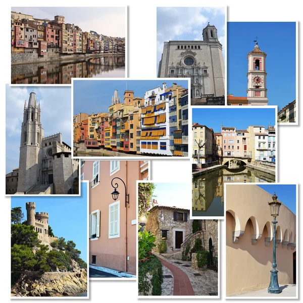 stock image Europe cities collage