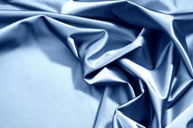 Blue satin clipart