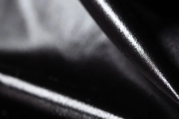 Siyah saten — Stok fotoğraf