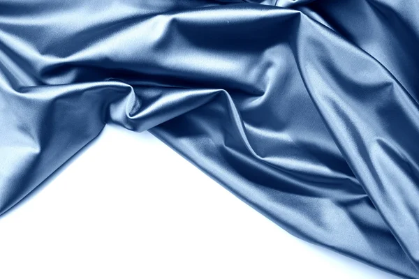 Синій атласні, ізольовані — стокове фото