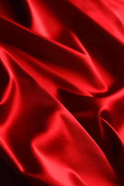 Satén rojo — Foto de Stock