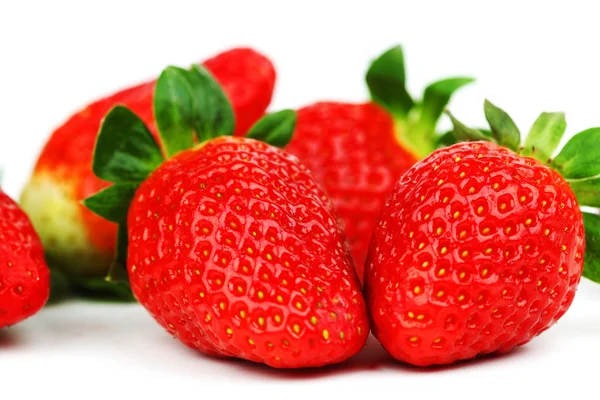Strawberry högen isolerade — Stockfoto