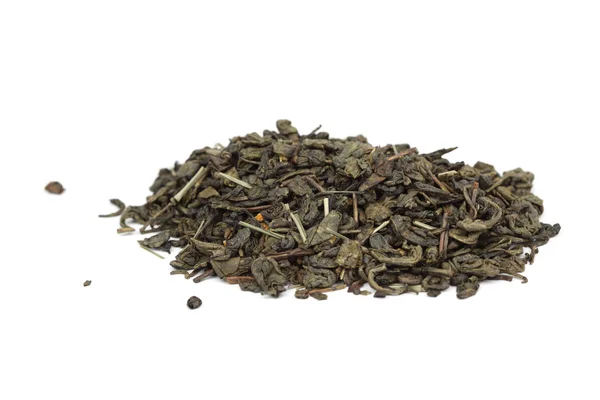 Зеленый чай изолирован — стоковое фото