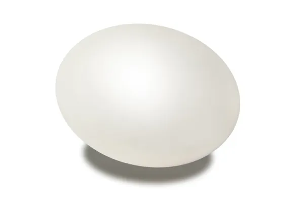 Изолированное яйцо — стоковое фото
