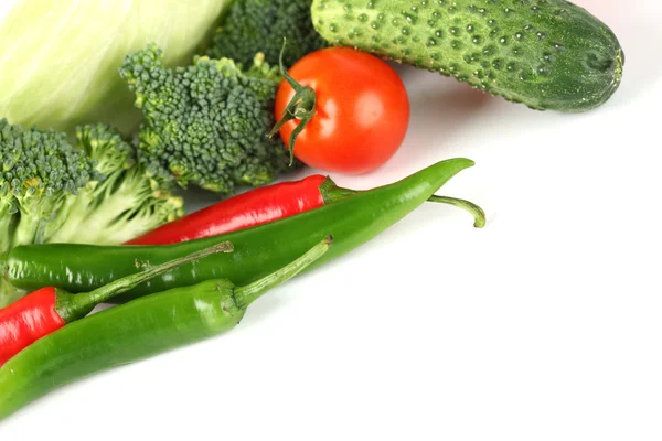 Zeleninové hromada — Stock fotografie