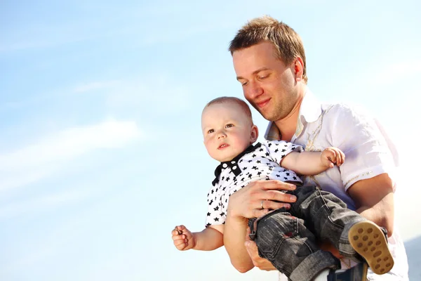 Vater und Sohn — Stockfoto