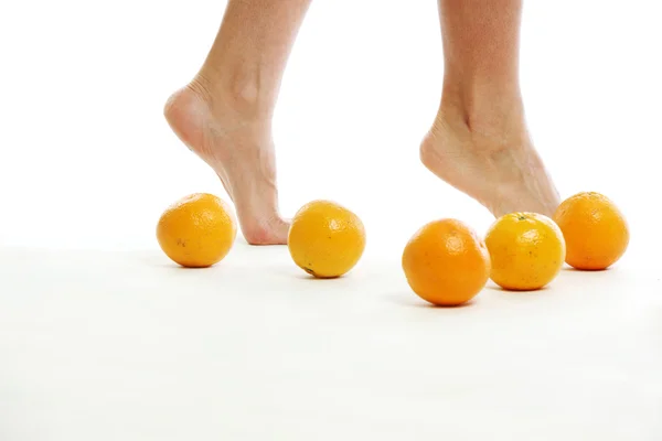 Leg oranges — Stock Photo, Image