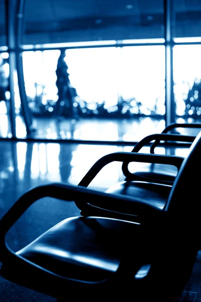 Airport seats — Stock Photo, Image