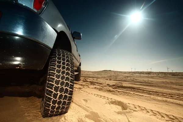 Sivatagi teherautó — Stock Fotó