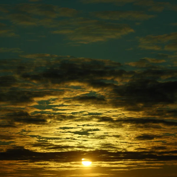 Východ slunce obloha — Stock fotografie