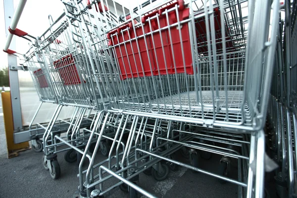 Shoping carts — Stock Photo, Image