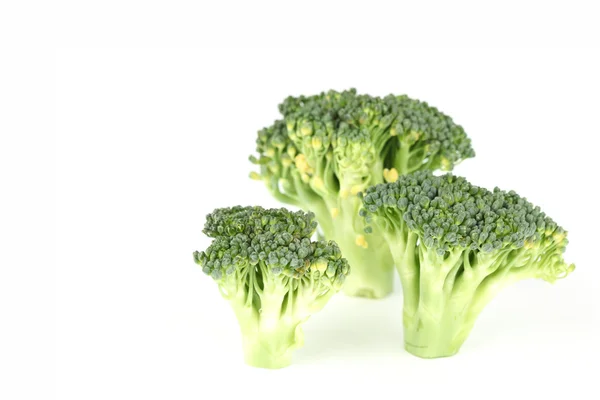 Broccoli pe alb — Fotografie, imagine de stoc