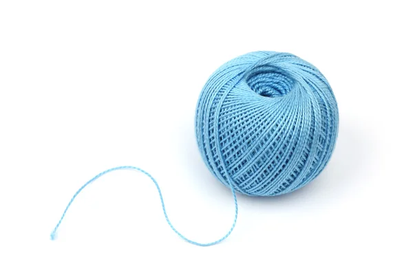 Blue thread — Stock Photo, Image