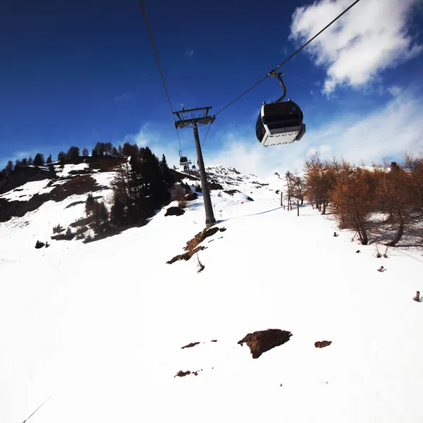 Ski lift — Stock Fotó