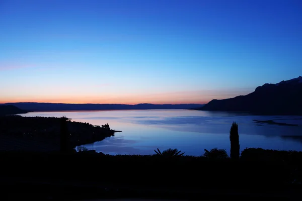 Женевське озеро — стокове фото