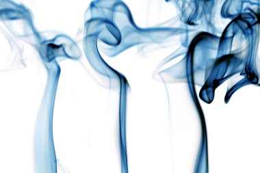 Blue smoke clipart