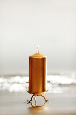 Christmas candle clipart