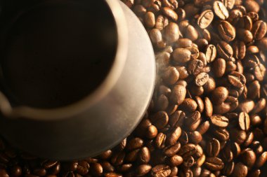 Grains of coffee clipart