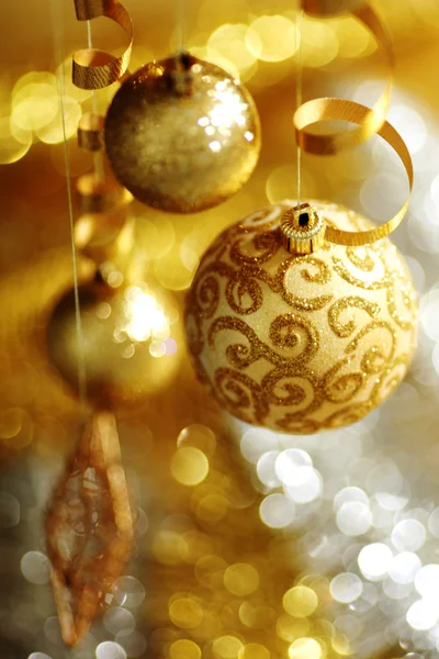 Navidad dorada —  Fotos de Stock