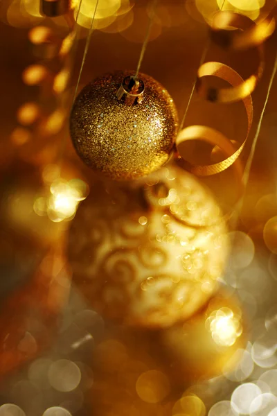 Золотий Різдво — стокове фото