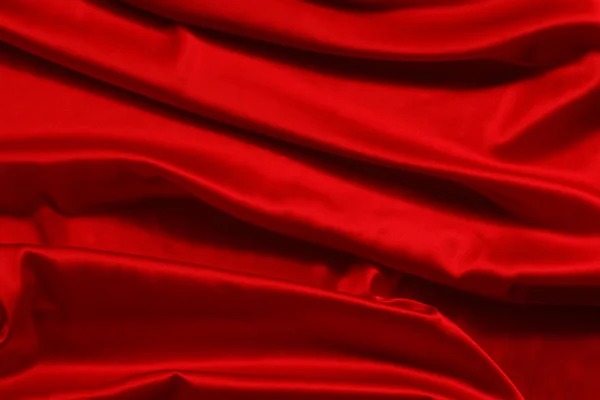 stock image Red satin background