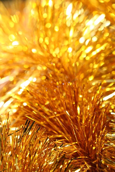 Zlatá vánoční ozdoba — Stock fotografie