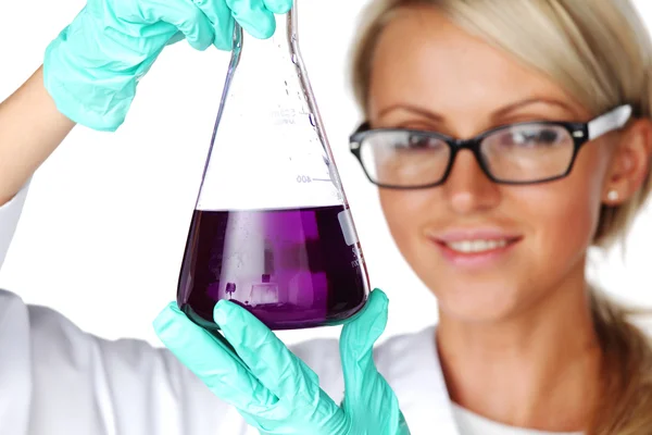 Kémiai kísérlet — Stock Fotó