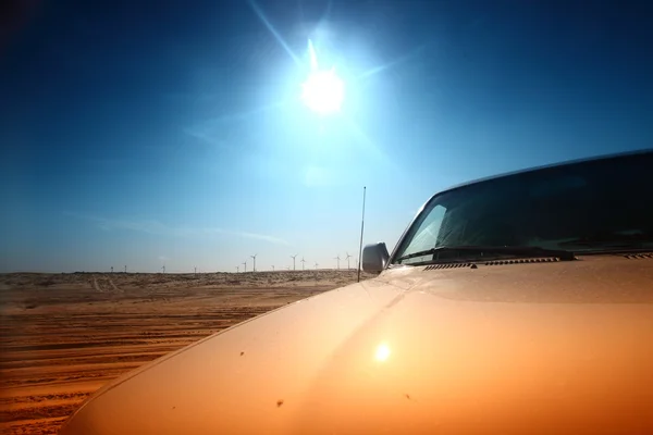 Caminhão deserto — Fotografia de Stock