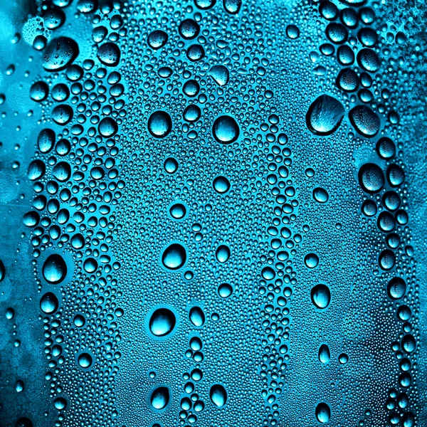 Macro waterdruppels — Stockfoto